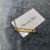 Dior Letter Hair Clip, Same Material as Counter Version, Classic Retro Style, Fashionable and Elegant Best-Selling Hair Accessory