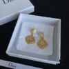 Dior New Logo Square Stud Earrings