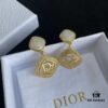 Dior New Logo Square Stud Earrings