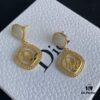 Dior New Logo Square Stud Earrings