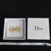 Dior New CD Full Diamond Stud Earrings ✨