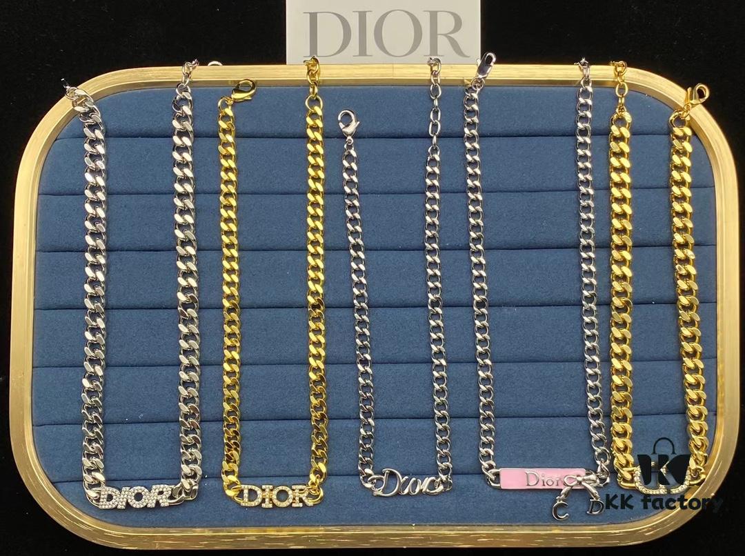 Dior Necklace Collection Compilation