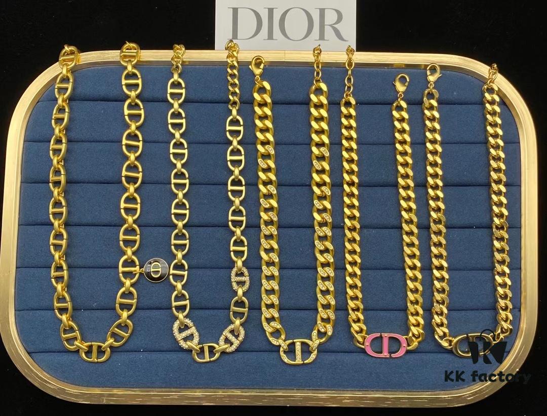 Dior Necklace Collection Compilation
