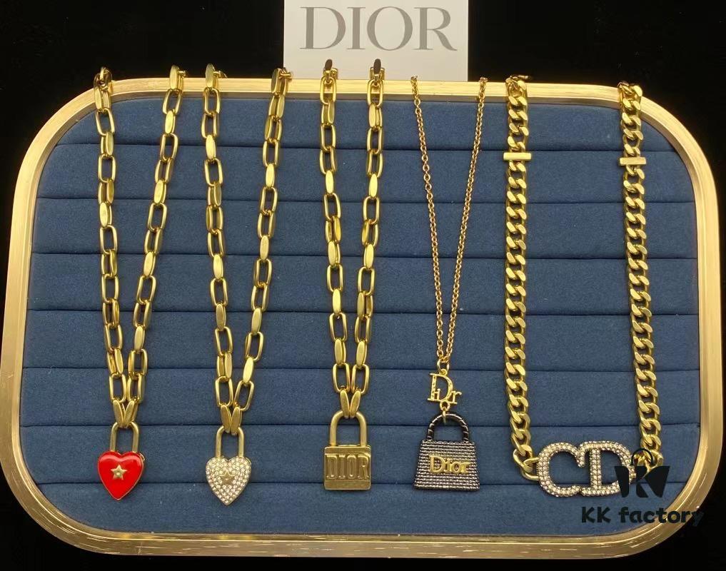 Dior Necklace Collection Compilation