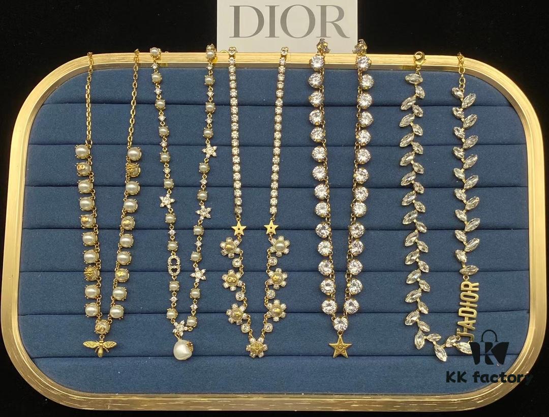 Dior Necklace Collection Compilation