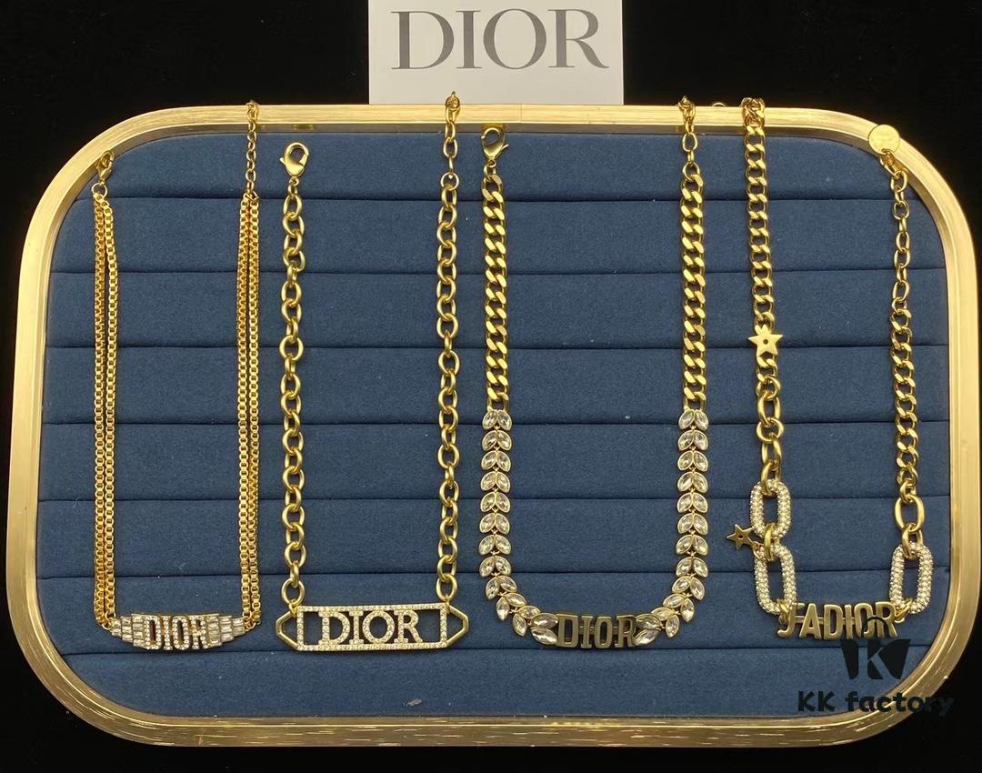 Dior Necklace Collection Compilation