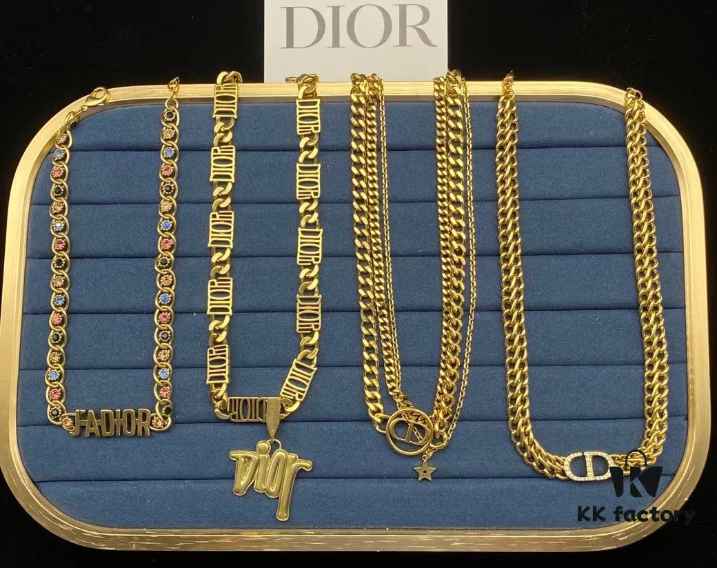 Dior Necklace Collection Compilation