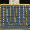 Dior Necklace Collection Compilation