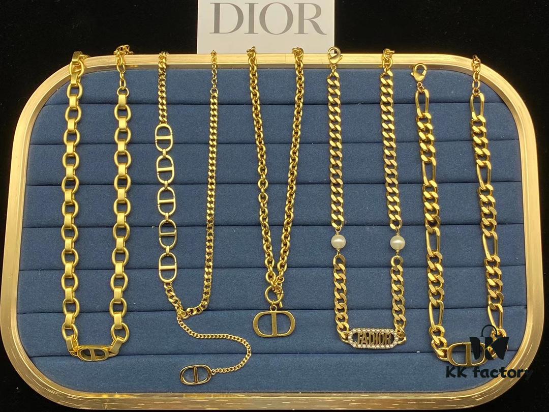 Dior Necklace Collection Compilation