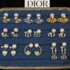 Dior Stud Earrings Collection Set Image
