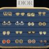 Dior Stud Earrings Collection Set