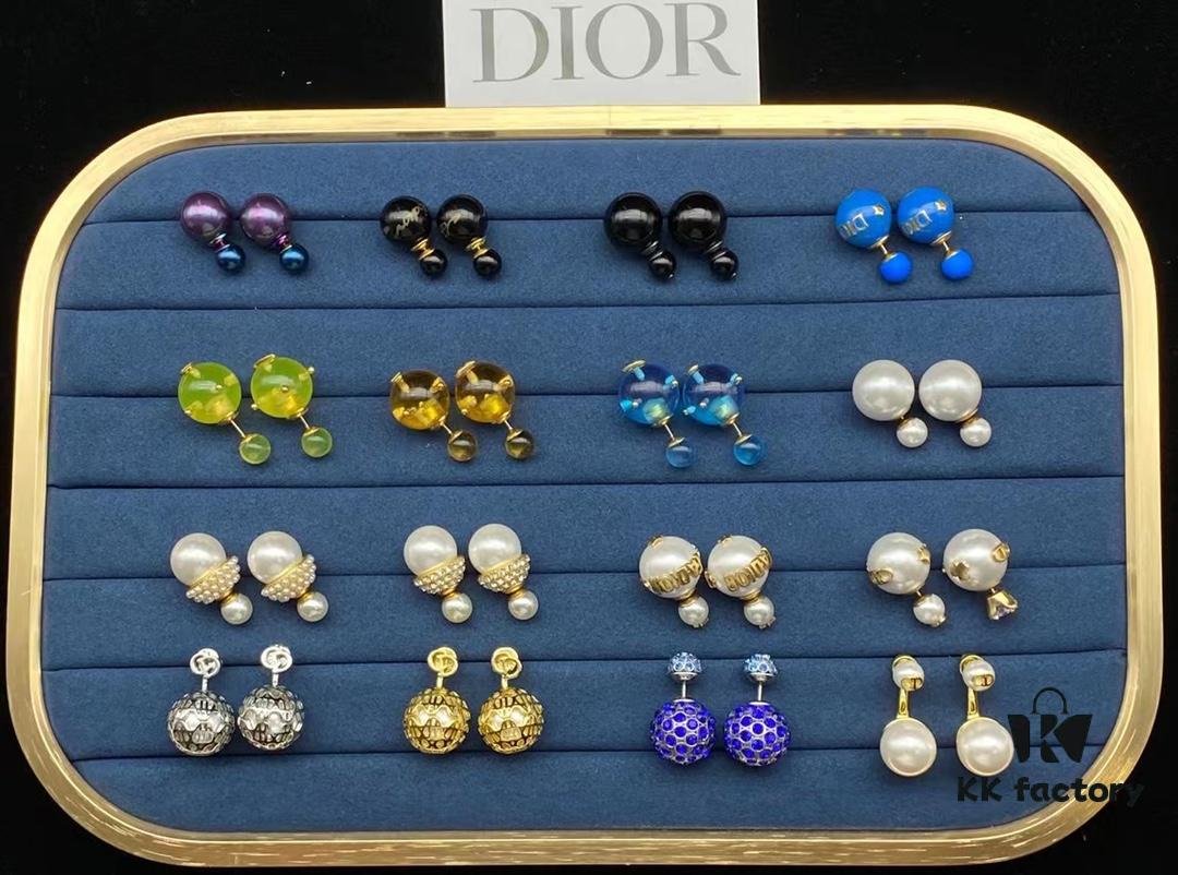 Dior Stud Earrings Collection Set