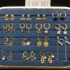 Dior Stud Earrings Collection Set