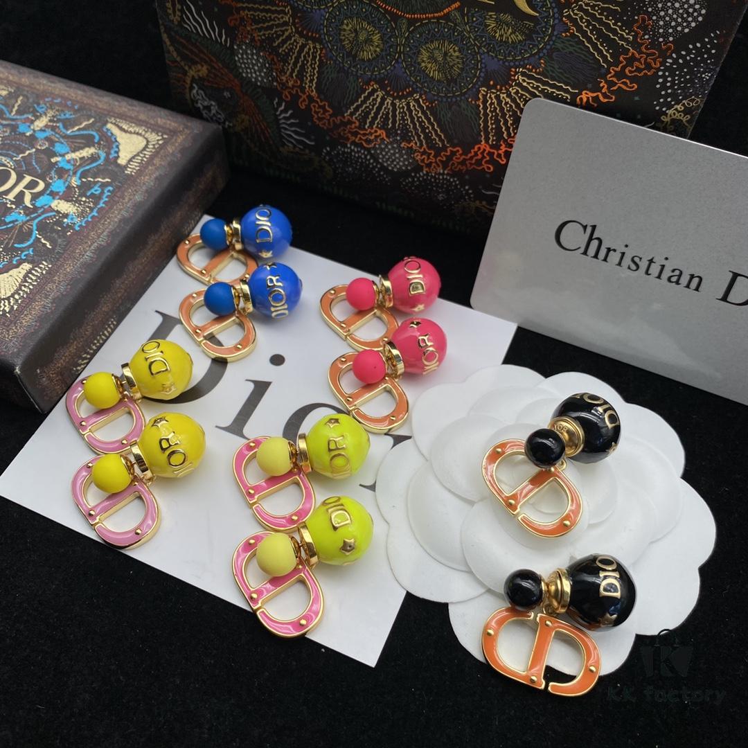 Dior New Arrival Bestselling CD Stud Earrings