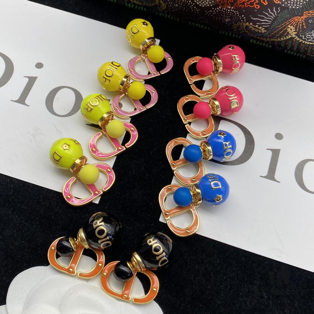 Dior New Arrival Bestselling CD Stud Earrings