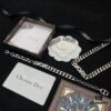 Dior Diamond-Studded Fashion Set with DIOR Lettering