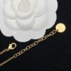 Dior New Letter Star Round Resin Elegant Retro Necklace