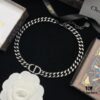 Dior New Style Diamond-Encrusted Letter Fashion Elegant Look