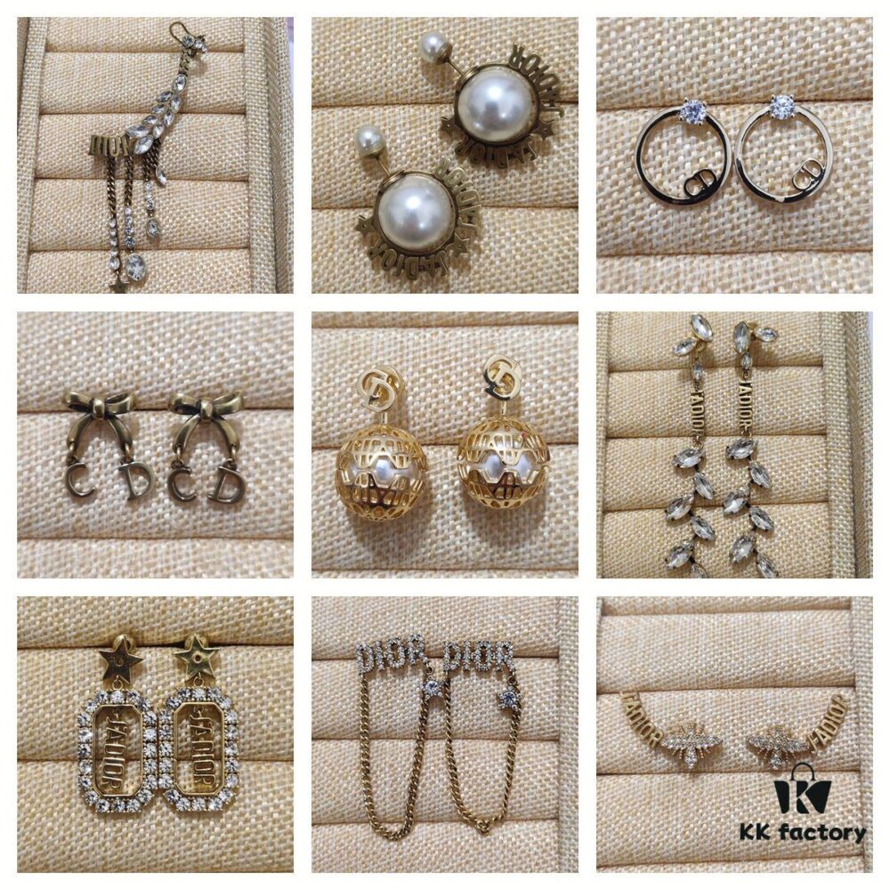 Bestseller Recommendation, 2022 Hot-Selling Mini Chanel Style Jewelry Set – Necklaces, Stud Earrings, Bracelets, Bangles, Brooches