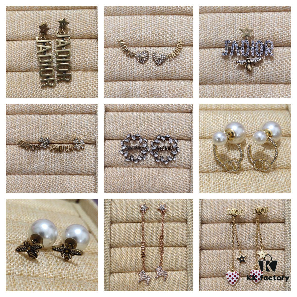 Bestseller Recommendation, 2022 Hot-Selling Mini Chanel Style Jewelry Set – Necklaces, Stud Earrings, Bracelets, Bangles, Brooches