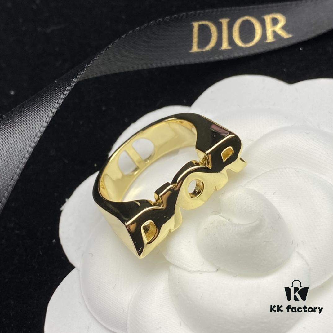 Dior New Letter Style Retro Ring