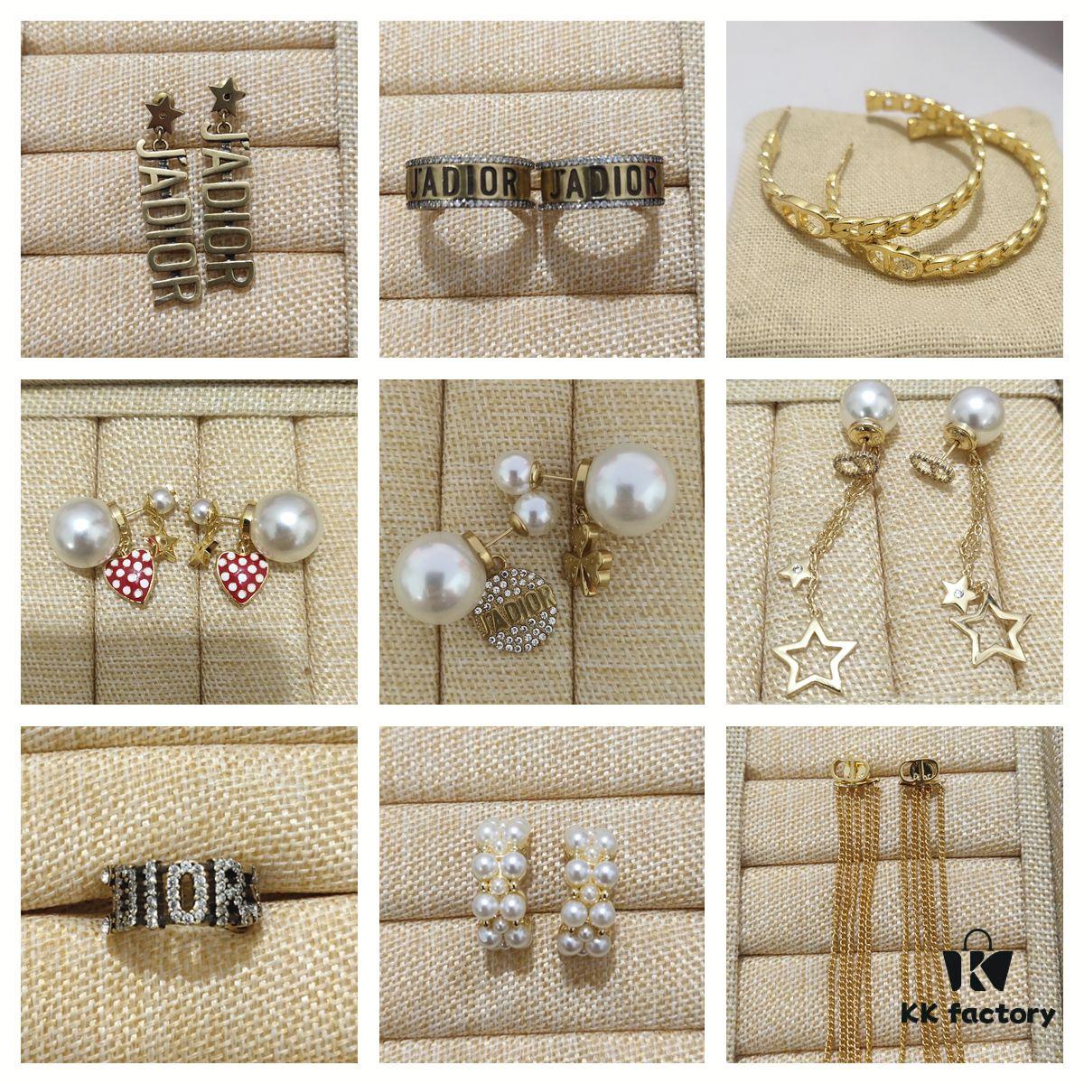 Bestseller Recommendation, 2022 Hot-Selling Mini Chanel Style Jewelry Set – Necklaces, Stud Earrings, Bracelets, Bangles, Brooches