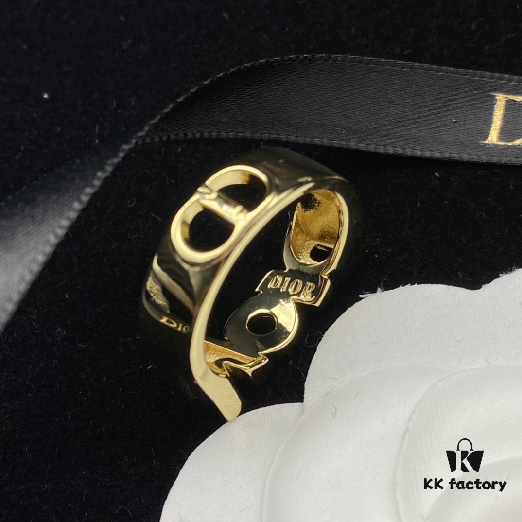 Dior New Letter Style Retro Ring