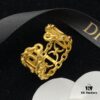 Dior New Alphabet Vintage Style Open Ring