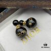 Dior New Style Letter Star Resin Elegant and Individual Stud Earrings