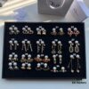 Dior Stud Earrings Collection Compilation