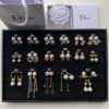Dior Stud Earrings Collection Compilation