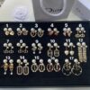 Dior Stud Earrings Collection Compilation