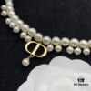 Dior New Letter Pearl Elegant Vintage Necklace and Bracelet