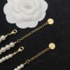 Dior New Letter Pearl Elegant Vintage Necklace and Bracelet