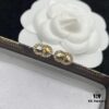 Dior New Style Letter Diamond-Inlaid Elegant Set