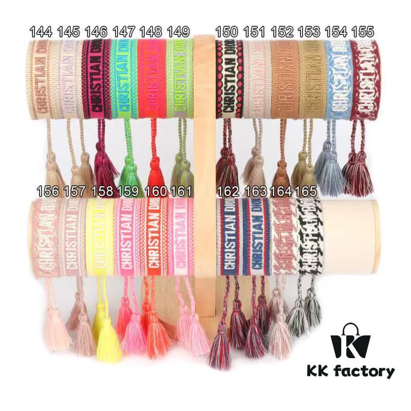 Dior Bracelet Top Version 🌟 Clear and Full Logo Print at the Bottom, Rounded and Vivid ‼️ ZP Used for Prototype Already Shows Signs of Wear, One Notable Detail  ️ Is That the Font of the Letters Is Slightly Irregular, Not Perfectly Aligned. Authentic Design Reference 🌟 Vintage Aesthetic with Distressed Styling, Upgraded Materials and Complex Craftsmanship, Worn by Numerous Celebrities – Grab Yours Now! New Colors Continuously Updated...