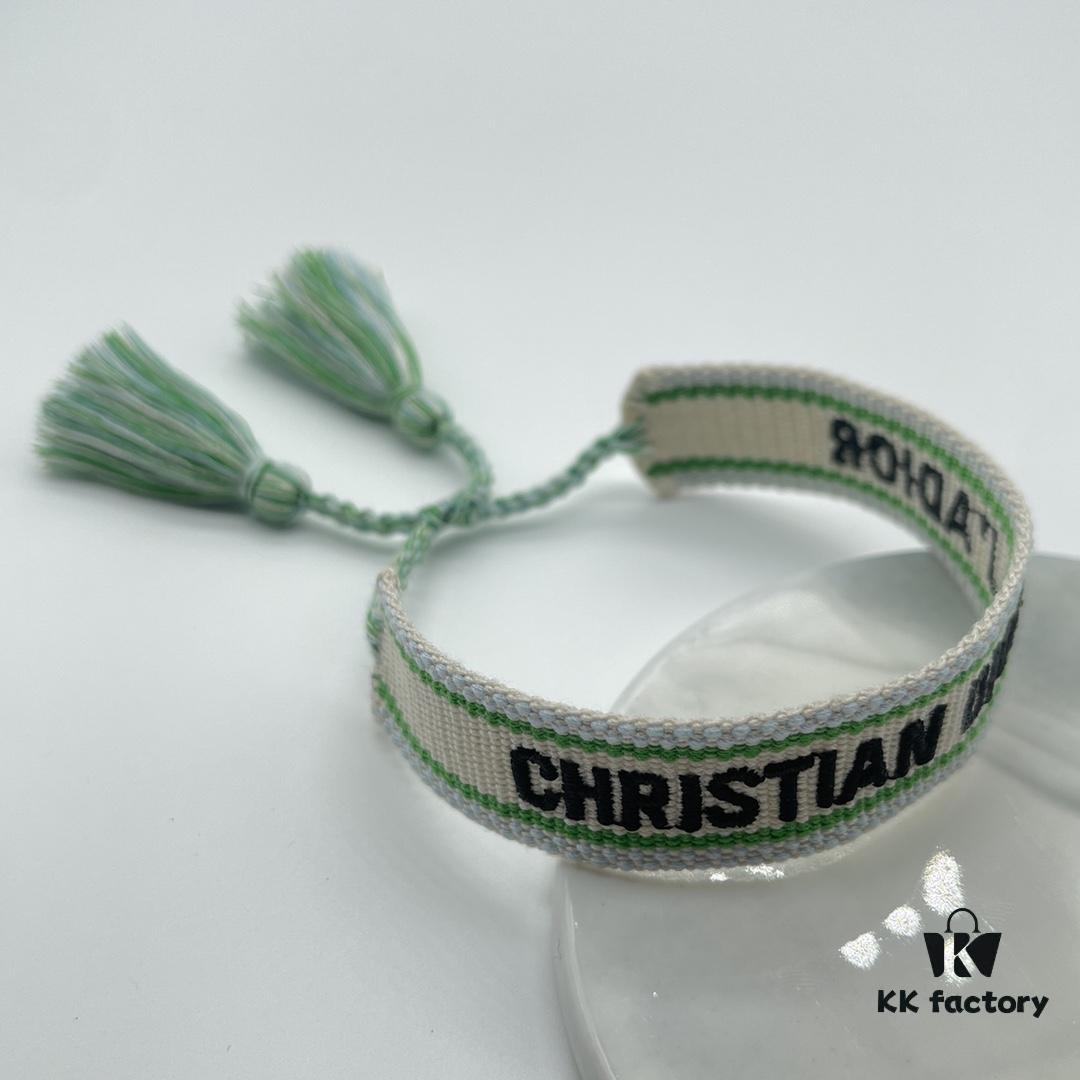 Dior Bracelet Top Version 🌟 Bottom Print Logo Clear, Full and Rounded ‼️ ZP Used for Prototype Already Worn and Aged, One Very Noteworthy  ️ Detail Is That the Lettering Font Is Slightly Irregular, Not Perfectly Aligned. Authentic Design Reference 🌟 Vintage Aged Fashion Style, Upgraded Materials and Complex Craftsmanship, Worn by Numerous Celebrities – Grab Yours Now! New Colors Continuously Updated...