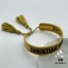 Dior Bracelet Top Version 🌟 Bottom Print Logo Clear, Full and Rounded ‼️ ZP Used for Prototype Already Worn and Aged, One Very Noteworthy  ️ Detail Is That the Lettering Font Is Slightly Irregular, Not Perfectly Aligned. Authentic Design Reference 🌟 Vintage Aged Fashion Style, Upgraded Materials and Complex Craftsmanship, Worn by Numerous Celebrities – Grab Yours Now! New Colors Continuously Updated...