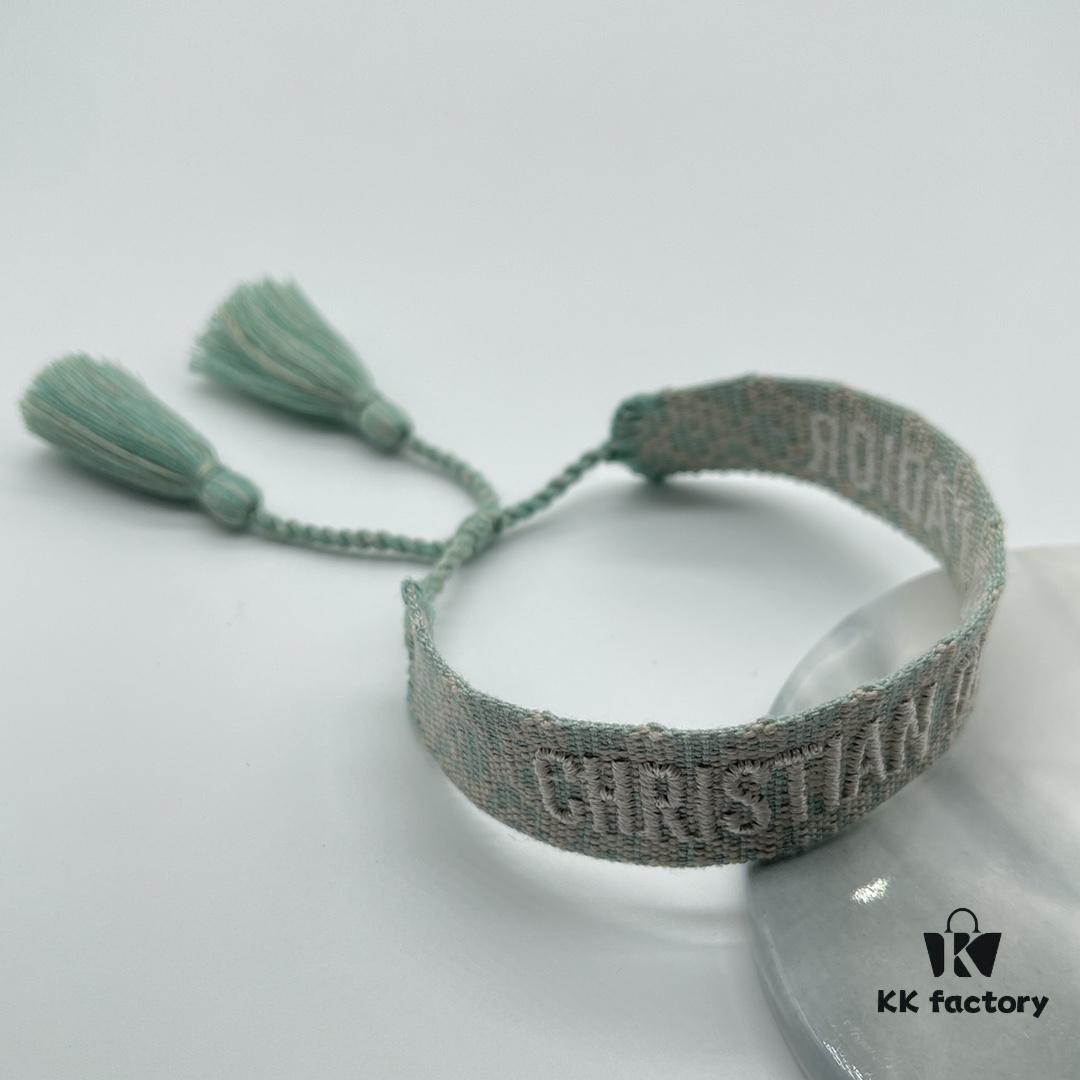 Dior Bracelet Highest Version 🌟 Bottom Print Logo Clear, Full and Rounded ‼️ ZP Used for Prototype Already Shows Wear and Tear, One Very Notable  ️ Detail: Lettering Font is Intentionally Irregular, Not Perfectly Aligned. Authentic Design Feature 🌟 Vintage Aesthetic with Distressed Styling, Upgraded Materials and Complex Craftsmanship, Worn by Numerous Celebrities – Get Yours Now! New Colors Continuously Updated...