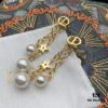 Dior Pearl CD Pearl Tassel Stud Earrings