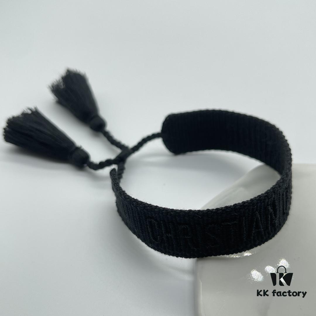 Dior Bracelet Highest Version 🌟 Bottom Print Logo Clear, Full and Rounded ‼️ ZP Used for Authentic Template Already Shows Wear and Tear, One Very Noteworthy  ️ Detail Is the Intentionally Irregular, Handwritten-Like Font Style, Not Perfectly Aligned. Trust the Genuine Design Template 🌟 Vintage Aged Fashion Appeal, Upgraded Materials and Complex Craftsmanship, Worn by Numerous Celebrities – Grab Yours Now! New Colors Continuously Updated...