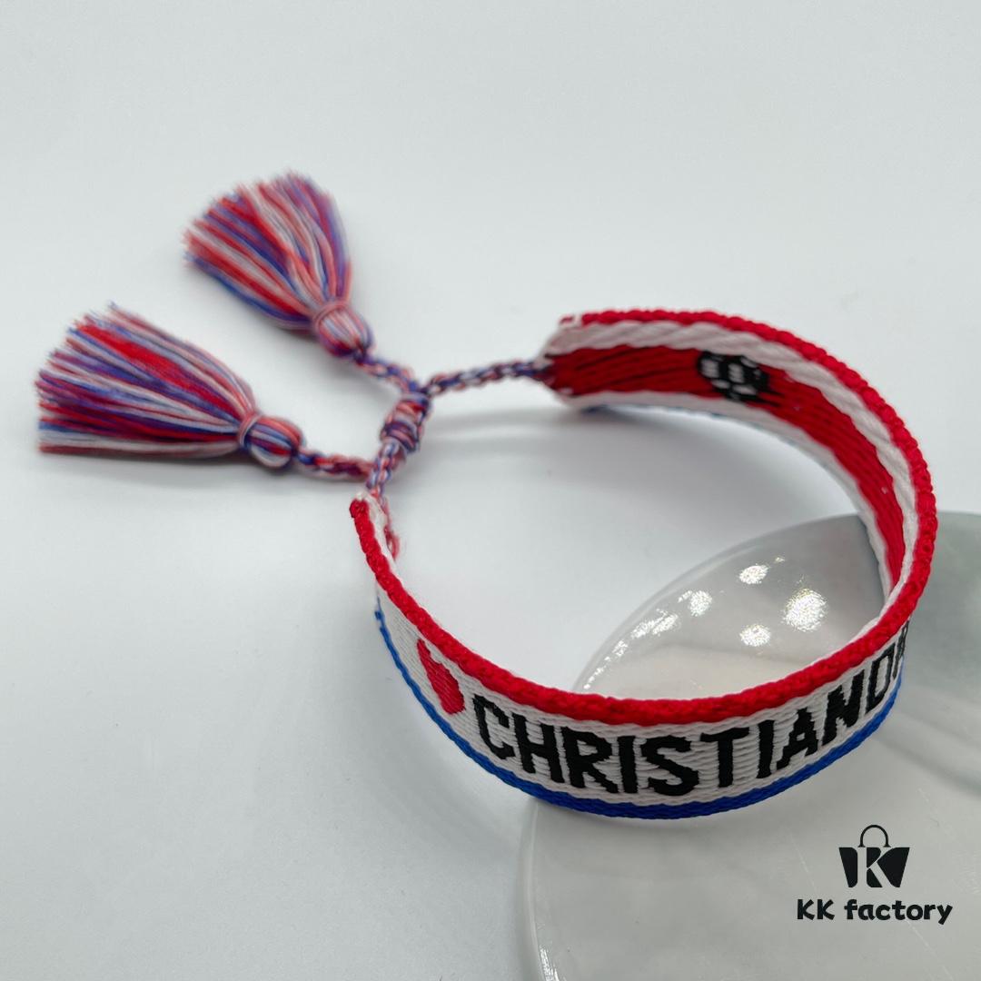 Dior Bracelet Highest Version 🌟 Clear and Full Bottom Print Logo, Smooth and Rounded ‼️ ZP Used for Authentic Template Already Shows Wear and Tear, One Very Notable  ️ Detail Is the Slightly Crooked Lettering Font, Not Perfectly Aligned as Expected. Trust the Genuine Template 🌟 Vintage Aged Fashion Look, Upgraded Materials and Complex Craftsmanship, Worn by Numerous Celebrities – Grab Yours Now! New Colors Continuously Updated...