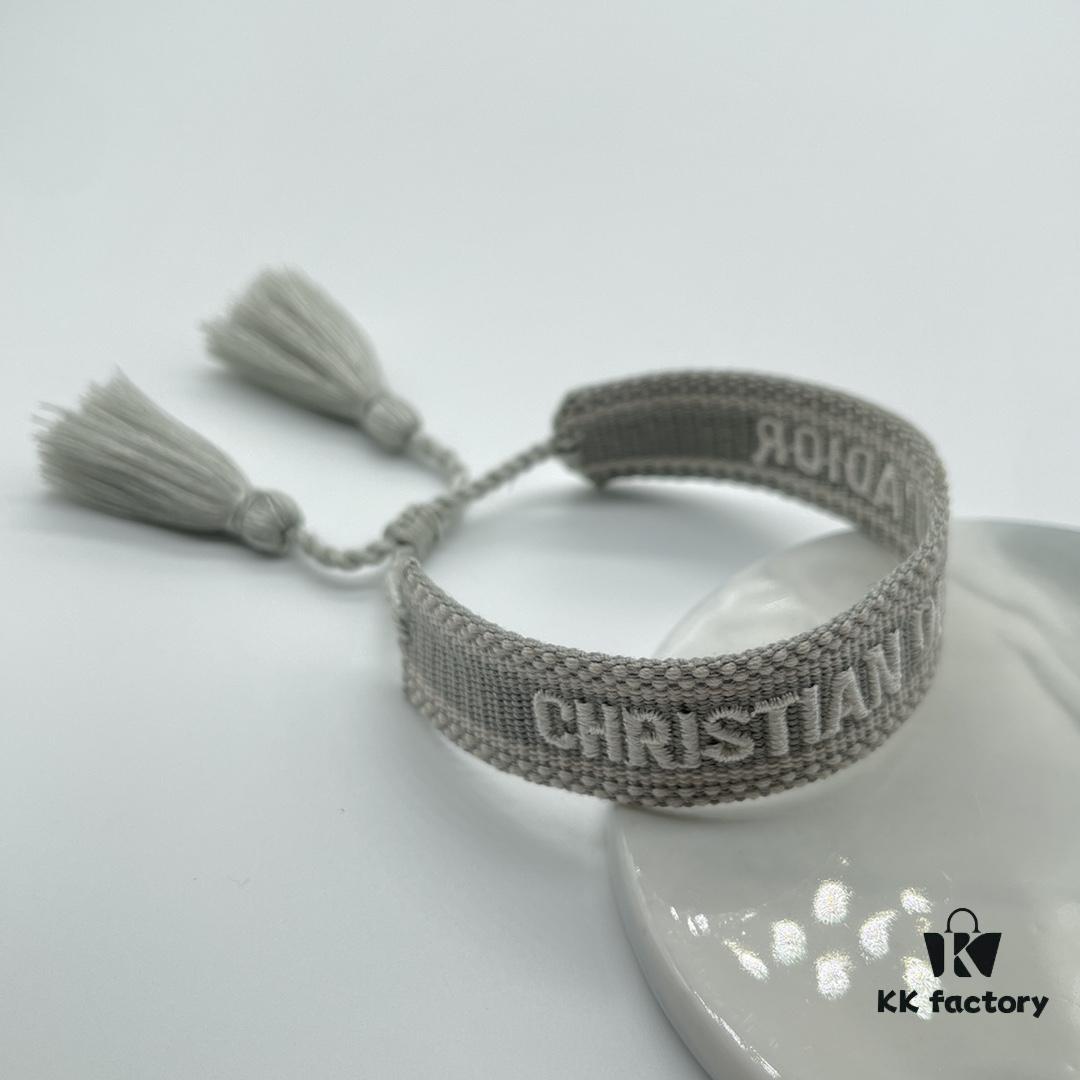 Dior Bracelet Highest Version 🌟 Bottom Print Logo Clear, Full and Rounded ‼️ ZP Used for Sample Making, Already Worn and Aged 🌟 Authentic Style Details: Slightly Irregular Font Design, Not Perfectly Aligned  ️ Embrace the Vintage Aesthetic with Upgraded Materials and Complex Craftsmanship, Famous Celebrity Match, Get Yours Now! New Colors Continuously Updated...
