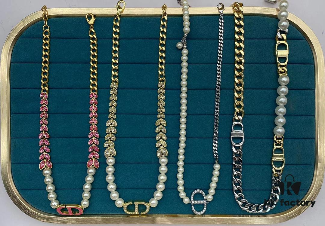 Dior Necklace Collection Compilation