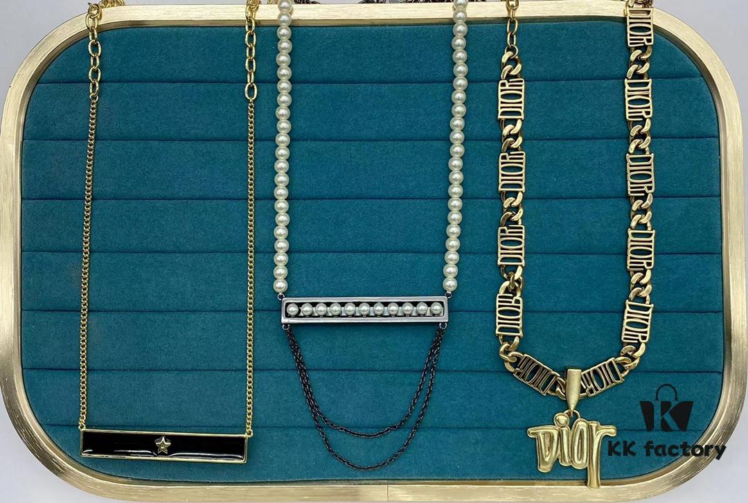 Dior Necklace Collection Compilation