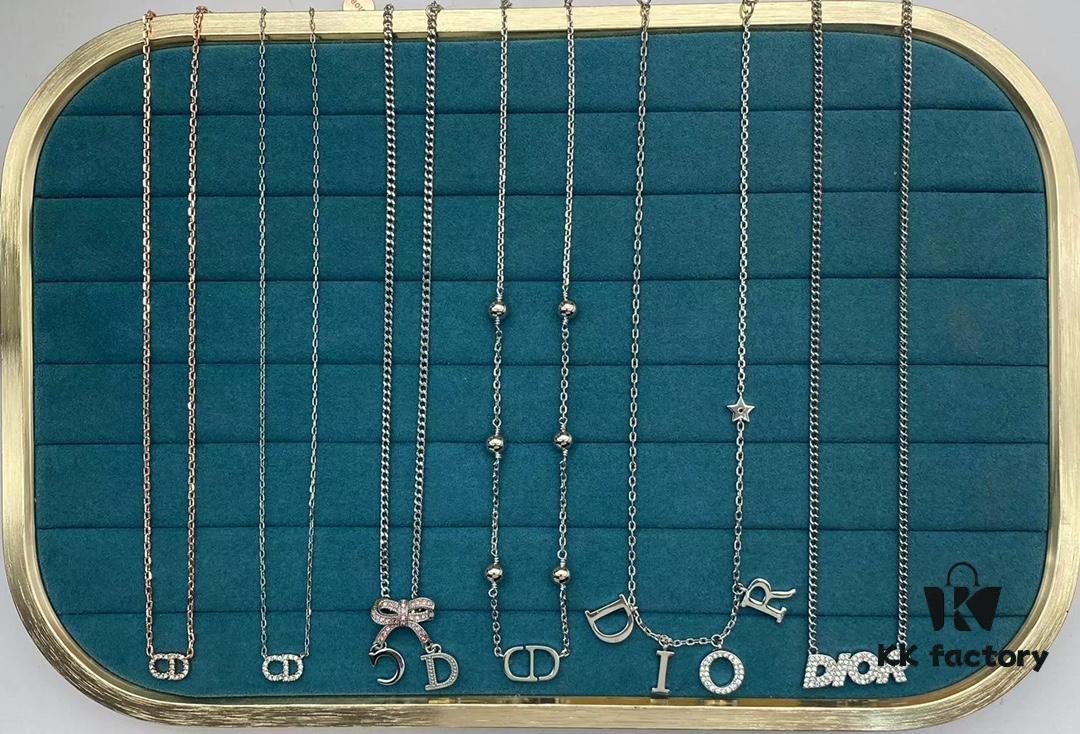 Dior Necklace Collection Compilation