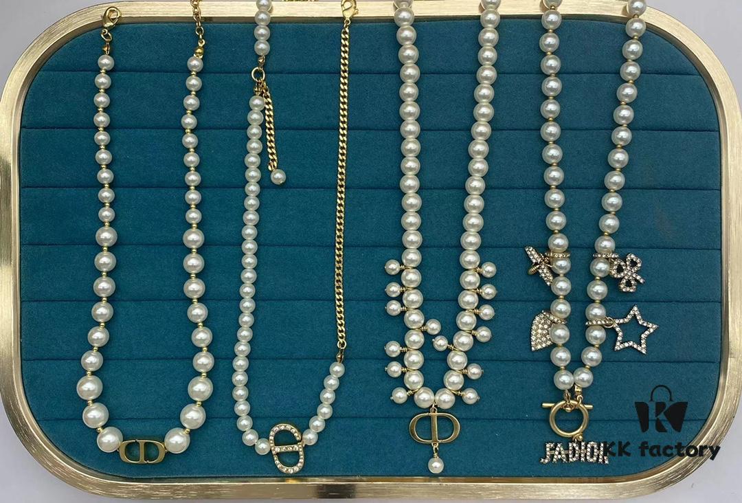 Dior Necklace Collection Compilation