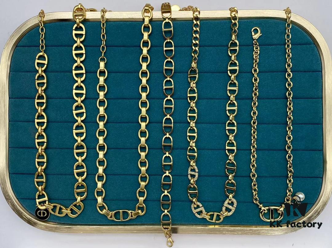 Dior Necklace Collection Compilation