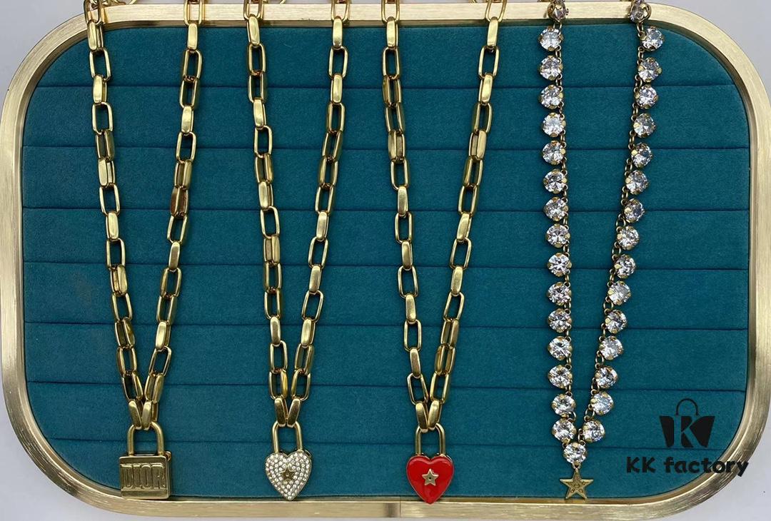 Dior Necklace Collection Compilation