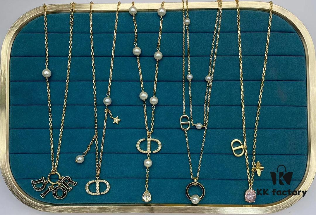 Dior Necklace Collection Compilation